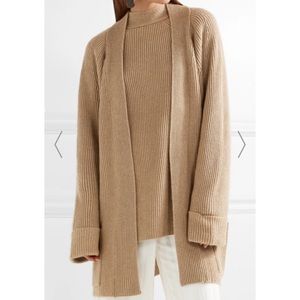The Row “Carissia” open front cardigan sweater